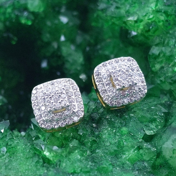 Jewelry - 925 Bi-Color Square